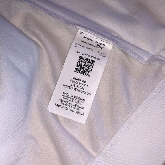 NWT PUMA DROIT AU BUT L SLIM FIT OM Stadium Jacket athletic dry moisture manage - Picture 10 of 11